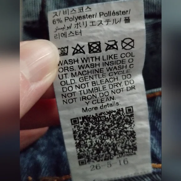 A-line Flowy Jean Skirt - Picture 8 of 8